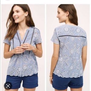 Holding horses blouse from anthropologie